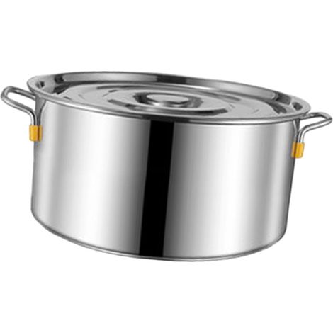 Marmite Cuisine Polyvalente - Fond Composite - Couvercle Inclus - 3,5 L - Poignées Large - Pour Fourneau À Gaz Induction Électrique Céramique (1/5)