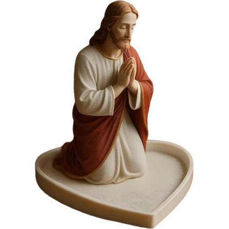 Porte - chapelet - Rangement pour colliers - chapelet catholique en résine (1/5)