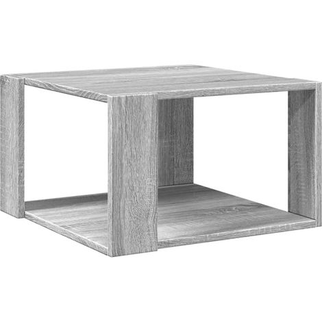 Maison Exclusive - Couchtisch Grau Sonoma-Eiche 51,5x51,5x30 cm H
