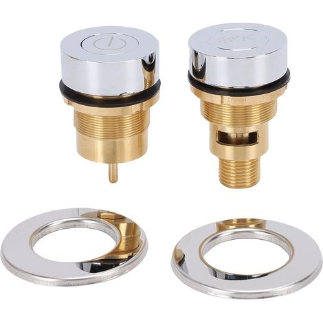 Interrupteur pneumatique, 70 mm, marche/arrêt, pour spa (1/5)