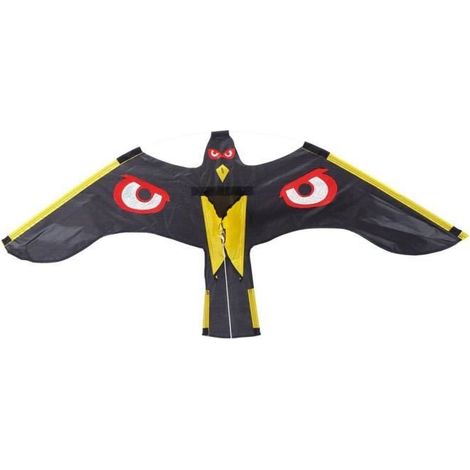 HURRISE cerf-volant effaroucheur d'oiseau Émulation d'effaroucheur d'oiseaux Animal Drive Répulsif de cerf-volant d'oiseau pour la (1/4)