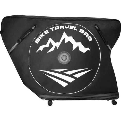 Housse Transport Vélo à Empattement de 106 cm Sac Transport Vélo Triathlon pour Voyages en Avion, Voiture, Train et Métro, Activités de Plein Air, avec Cadenas TSA et Double Fermeture Éclair (1/5)