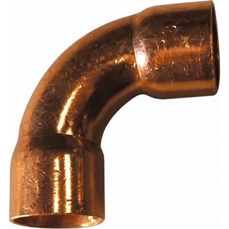 Gomito a grande raggio 90° maschio femmina 28