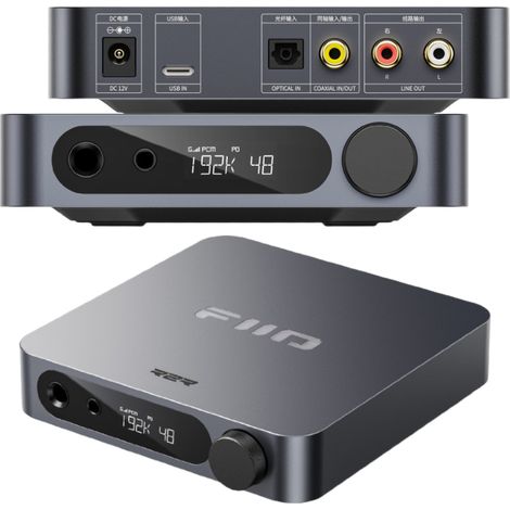 FiiO K11 R2R - Edizione Limitata in Titanio - Amplificatore per cuffie da tavolo con DAC (1/5)