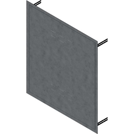 Ersatzteil 8735300938 Unterputzschrank Tür mit Rahmen 1000x800 von BOSCH - 8735300938
