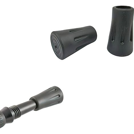 Confezione da 4 - Gummiføtter til Gåstaver 11mm / Turstaver
