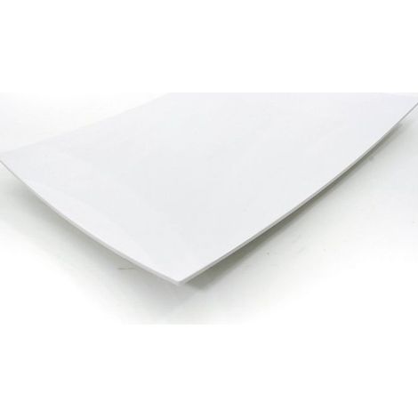 Piatto Curvo Luna in melamina 53x32,5