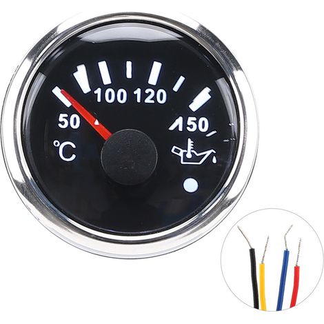 de température d huile 52 mm 2 pouces avec alarme (1/5)