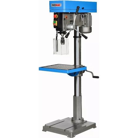 Promac – Perceuse à colonne 230V 1,1kW JD32120 – Diamètre de perçage 32mm – 12 vitesses jusqu'à 2530 Rpm – Pour acier et bois dur