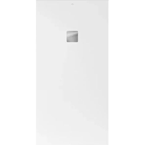 Villeroy & Boch V&B Passion Duschwanne RockLite 120 x 90 x 1,9 cm, Nature White