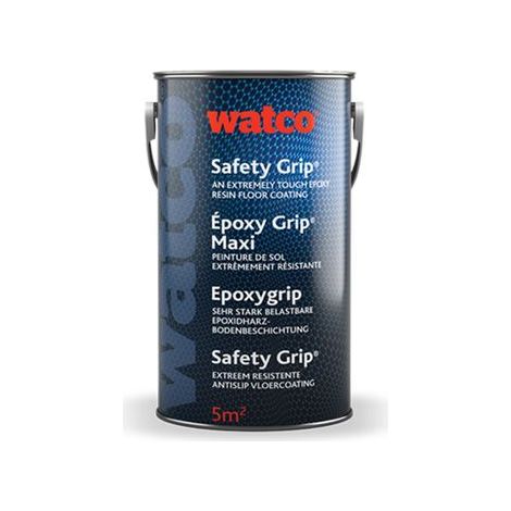 Watco Epoxygrip, zweikomponentige Epoxidharz Beschichtung, 5m² Schwarz (1/3)