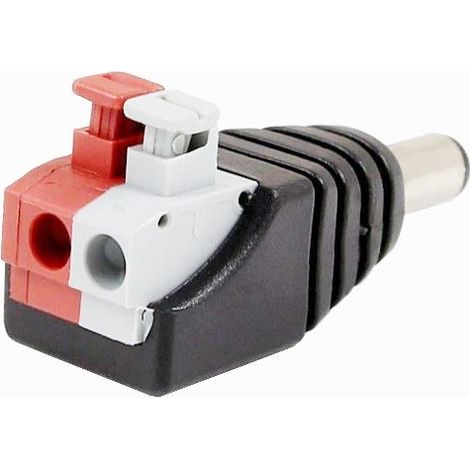 Enchufe DC 2.1/5.5 con conector rápido T2 (1/2)