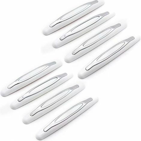 BR-Vie 8 piezas de tiras anticolisión para puertas de coche, adhesivo de protección antifricción para puertas, apto para todo tipo de coches y camiones - Crezuo