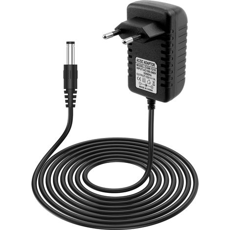 12V 1A Children's Electric Car Charger, Universal 12V Battery Charger with Indicator Light for SUV, ATV, Motorcycle, Electric Toy Car, Quad Electric (1/5)