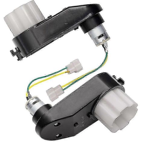 Deux voitures électriques pour enfants 12 RS390 16000 avec boîtes de vitesses et moteurs CC, dont une avec un moteur et une boîte de vitesses 390, compatible avec la version 1209 de la voiture électri (1/5)