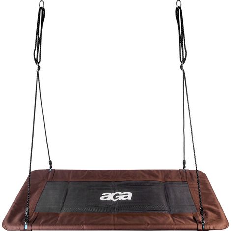Aga Rectangle suspendu à bascule 150x79 cm Marron