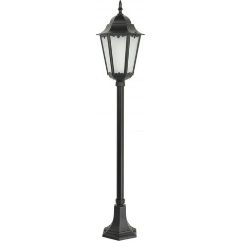 Lampada da giardino SU-MA Retro 115cm E27 nera IP43 (1/5)