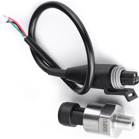 Capteur de pression en acier inoxydable pour huile, carburant, air et eau (500 PSI) (1/5)