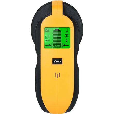4-in-1 Wandprüfgerät mit LCD-Bildschirm zur Erkennung von Holz-, Wechselstrom- und Metallständerwänden (1/2)