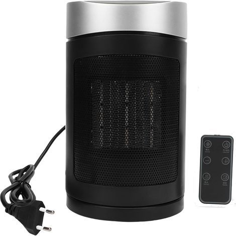 1500W Auxiliary Heater, Display Touchscreen, PTC, fast heating, 70° oscillation, quiet, portable, with remote control, 220V EU plug, for home or office (1/5)
