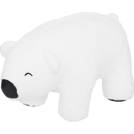 Pouf orso bianco 34x60x30 cm (1/2)