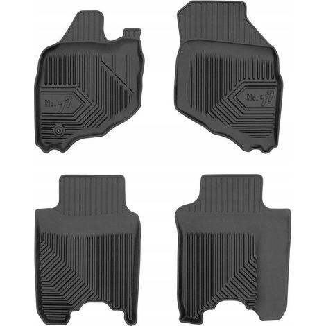 Alfombrillas de goma para Honda Jazz 2 2002-2008, canales 77 (1/5)