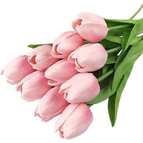10 fausses tulipes simulées