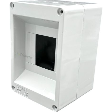 Quadro elettrico centralino senza sportello 2 - 4 moduli din da parete per interruttori (1/4)