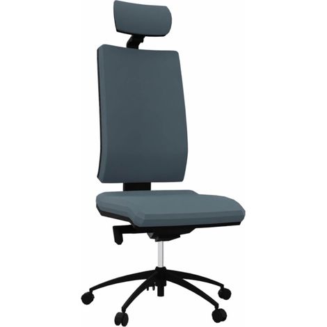 Siège de bureau ergonomique dossier tissu Azkar