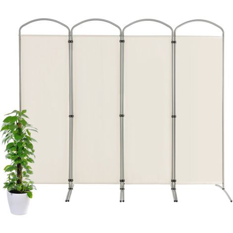 188cm Folding Privacy Screen 4-Panel Room Divider Privacy Protection (1/3)