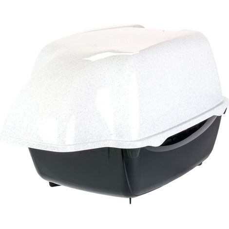 Ferplast COSMIC OUTDOOR Lettiera gatto chiusa Ferplast COSMIC con apertura innovativa. Ideale anche per esterno.. Variante COSMIC OUTDOOR - Misure: 43.5 x 73.5 x h 41 cm - Nero