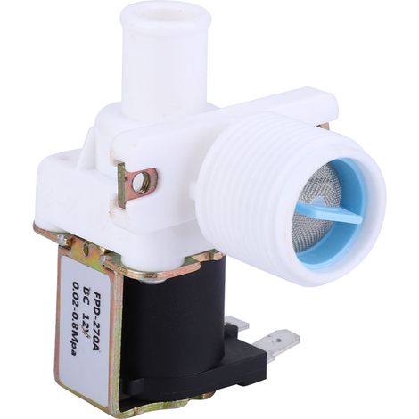 Elektrisches Magnetventil für Waschmaschinen, Wassereinlassventil G3/4 DC12V FCD270A (1/5)