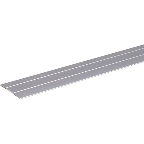 Alberts 491505 Coprisoglia, autoadesivo, alluminio, anodizzato bronzo, 900 x 38 mm