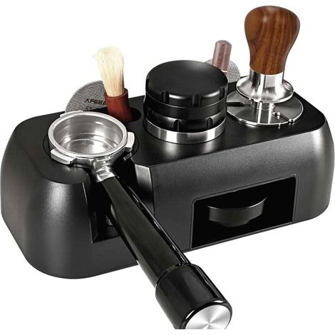 Estación de apisonamiento universal ABS de 51-58 mm para máquina de espresso, accesorios de barista, función de café, soporte de apisonamiento (1/4)