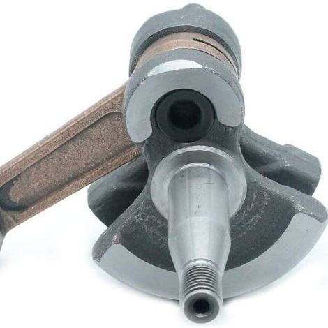 Vilebrequin et bielle compatible avec Husqvarna 141 136 142 137 36 41 tronçonneuse, 530029794 (1/5)