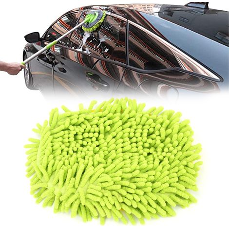 Balai de nettoyage pour lavage de voiture avec brosse de nettoyage en chenille super absorbante (BY-981) (1/5)