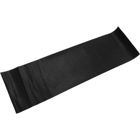 Wasserfester Schleifpapieraufkleber für Skateboard- und Scooter-Decks, 84 x 23 cm, schwarz (1/5)