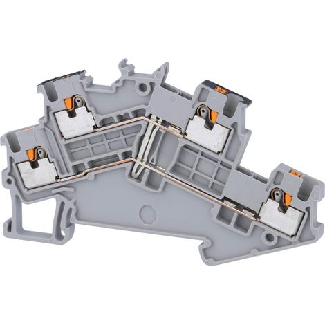 Phoenix Contact Doppelstockklemme PTTBS 1,5/S PV Push-In-Anschluss Nennspannung 500V Kurzzeitstrom 0,18kA - 1 Stück (1/3)