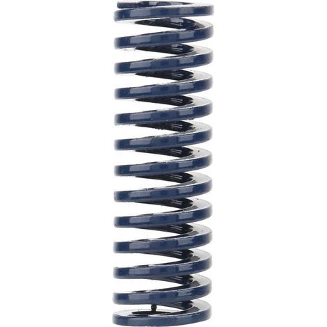 Satz mit 2 blauen Federn TL10x40mm – Außendurchmesser 10mm Innendurchmesser 5mm – hohe Präzision – geringe Belastung – gegossen (1/5)