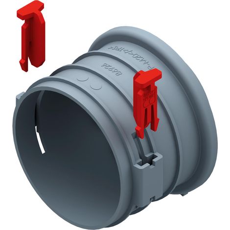 Helios FRS-ES 75 FlexPipe Einzelstutzen rund DN 75 mit Bajonett-Verschluss für Blechteile (1/3)