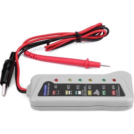 Testeur de batterie de voiture universel 2-14.8V testeur de stockage/entretien chargeur analyseur d'outil contrôle d'outil pour fourgon de voiture (1/5)