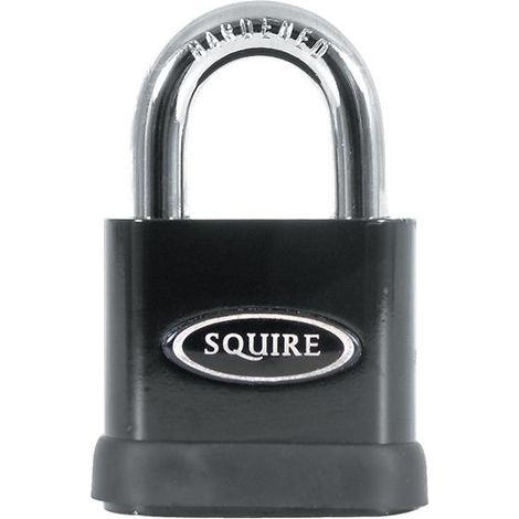 Squire Stronghold SS50P5BX Solid Steel Padlock, 50mm CEN3 Security Grade, Heavy-Duty, Boxed