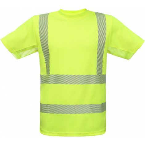 Reflektierendes Arbeitshemd TS-S171 gelb HV-Hemd TS-rico-C2-0400 gelb - M (1/3)