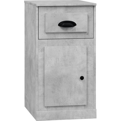Maison Exclusive - Mobiletto Cassetto Grigio Sonoma 40x50x75 cm Legno Multistrato