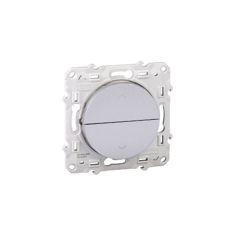 Schneider Electric Odace Aluminium-Wandschalter für Rollladen