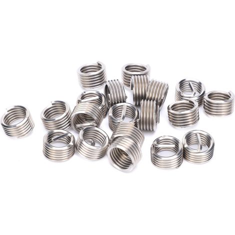 20pcs M142 Wire Thread Insert Thread Protection Sleeve Thread Repair 1D (1/5)
