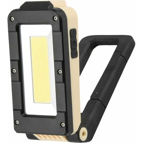 Projecteur LED rechargeable 10 W 8 modes USB pliable portable (1/5)