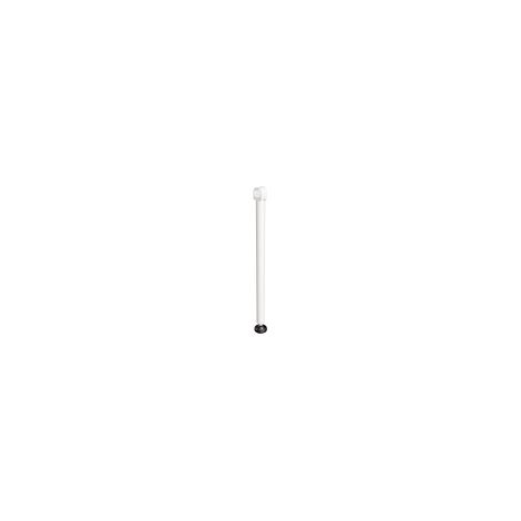 Soporte fijo Ø25 blanco (1/2)