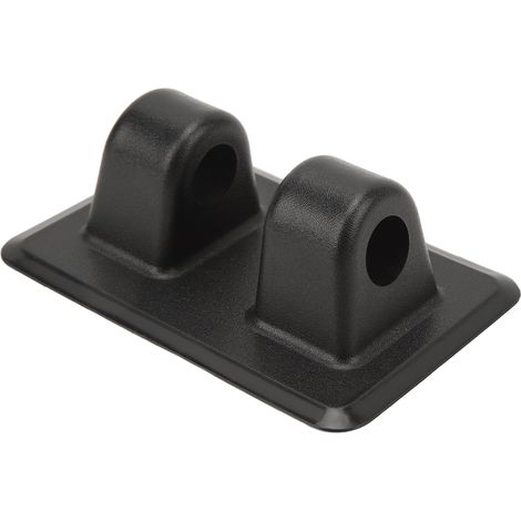 Plaque de fixation PVC pour ancres de bateaux pneumatiques, kayaks et dinghies - Support d'ancrage noir résistant (1/5)