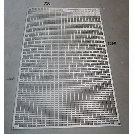Platine métallique perforée 1150x750mm acier galvanisé pour coffret 1200x800mm GISSEY